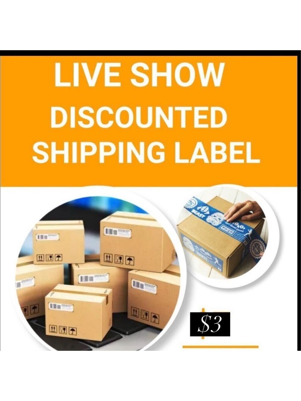 Live Show Discounted Shipping 5lbs
